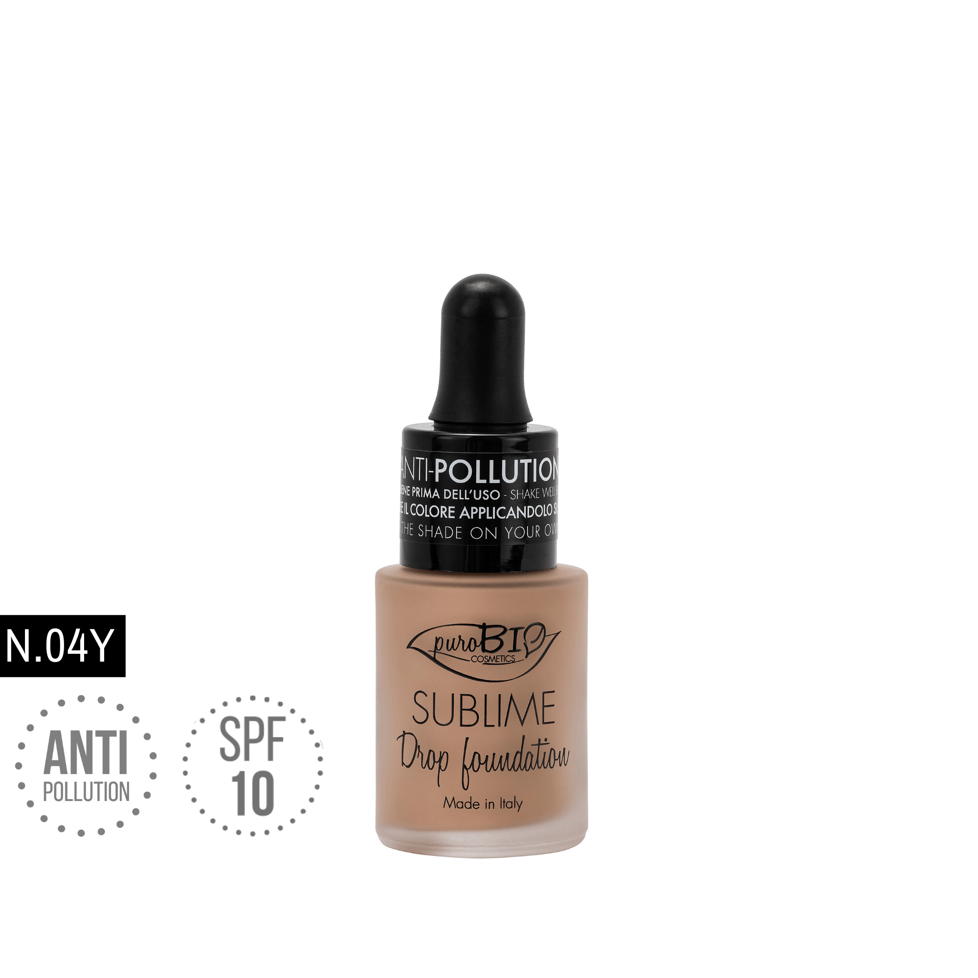 Sublime Drop Foundation 04Y - PuroBio - immagine 2