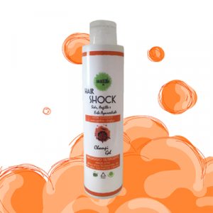 HAIR SHOCK FUOCO – Champi Gel Rigenerante  In Riformulazione- ANARKHIA BIO