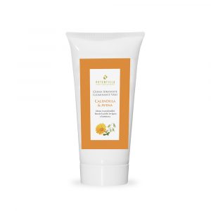 Crema Viso Idratante Illuminante con Estratti di Calendula ed Avena - Potentilla
