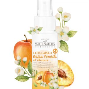 Latte Capelli Bassa Porosità all'Albicocca - Maternatura