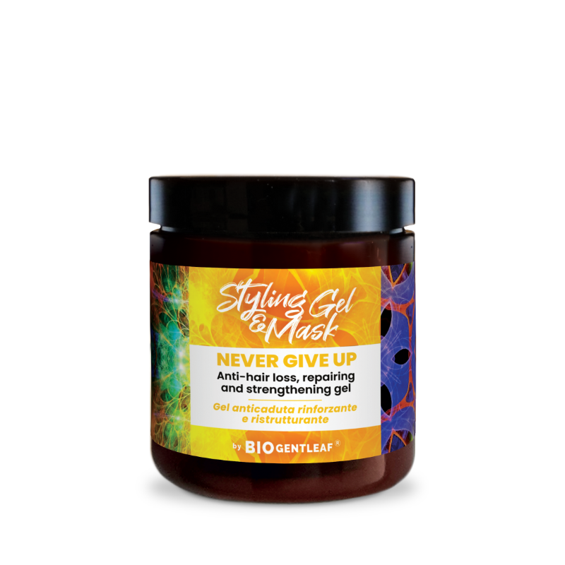 Never Give Up Styling Gel & Mask - Gel Anticaduta Rinforzante e Ristrutturante - Bio Gentleaf