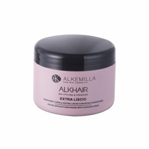 MASCHERA CAPELLI EXTRA LISCIO CON ROSA DAMASCENA - ALKEMILLA